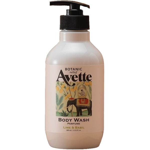 Парфумований гель для душу Tony Moly Avette Botanic Relief Lime & Basil, 400 мл - Pampik