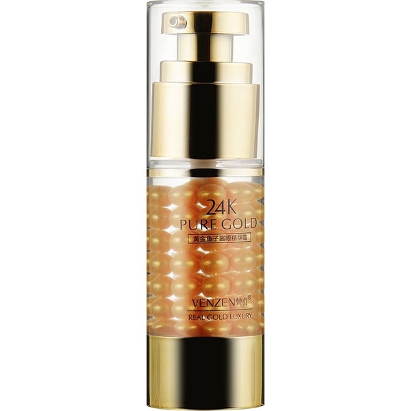 Крем для кожи вокруг глаз Venzen Caviar 24k Gold Eye Cream, 35 мл - Pampik