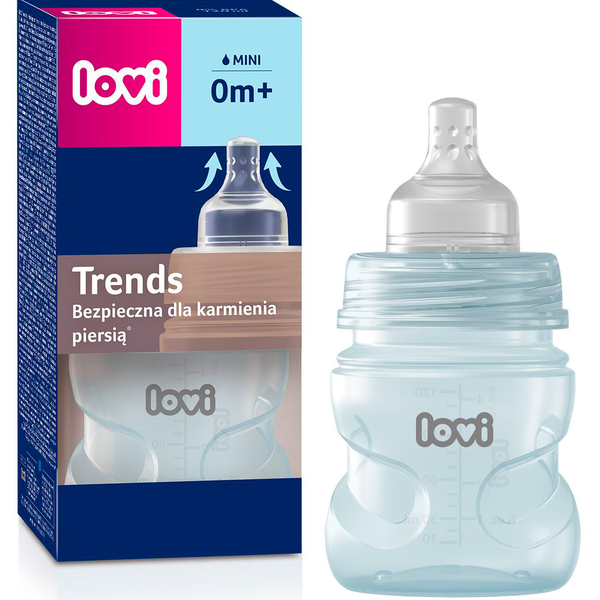 Бутылочка для кормления Lovi Trends, 120 мл, зеленый (21/565_gre) - Pampik - 2