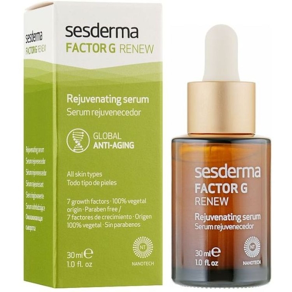 Омолаживающая сыворотка для лица Sesderma Factor G Rejuvenating Serum, 30 мл - Pampik
