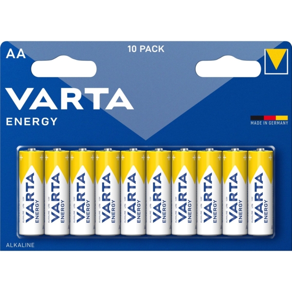 Батарейки Varta Energy AA BLI, 10 шт. (4106229491) - Pampik