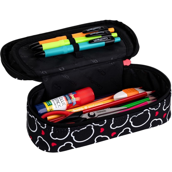 Пенал на молнии CoolPack Campus Bear, с органайзером для ручек, 23х9х5 см (F062709) - Pampik - 2