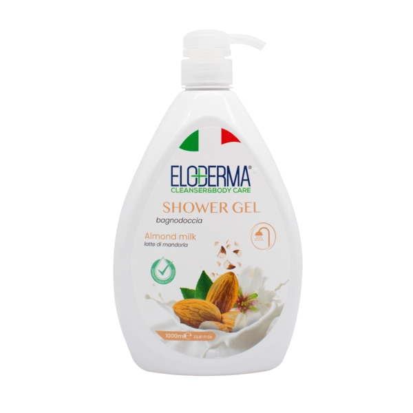 Гель для душу Eloderma Мигдаль, 1 л - Pampik