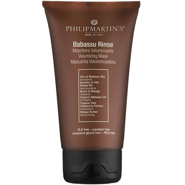 Органический кондиционер для объема волос Philip Martin's Babassu Rinse, 200 мл - Pampik