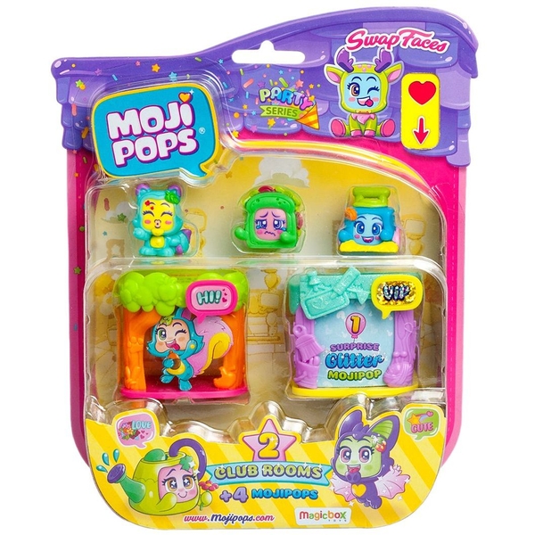 Игровой набор Moji Pops игровые комнатки (PMPPB416IN00) - Pampik