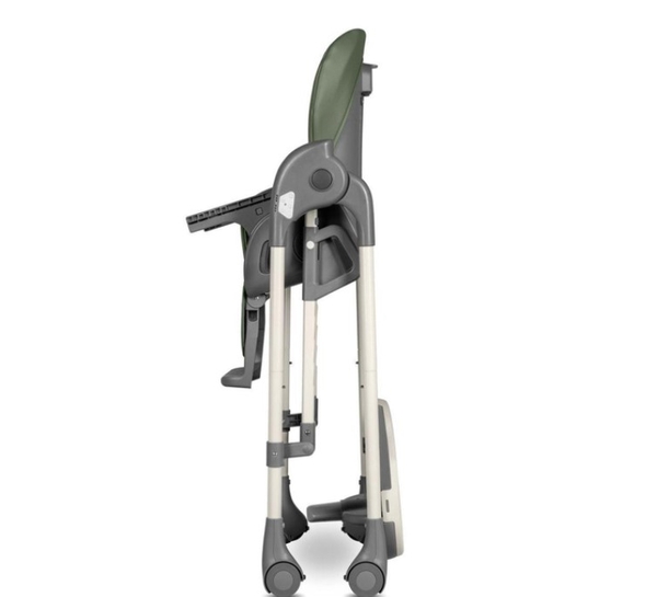 Стільчик для годування Lionelo Laurice Green Olive, з функцією гойдалки, оливковий - Pampik - 12