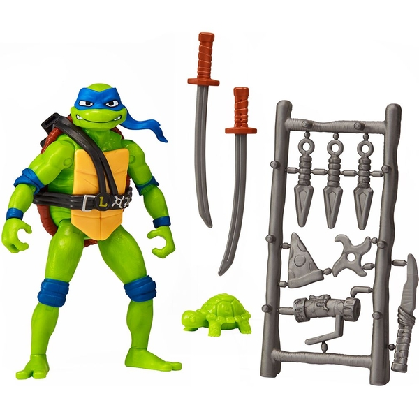 Игровая фигурка TMNT Черепашки-ниндзя Movie III Леонардо, 11,5 см (83281) - Pampik - 3