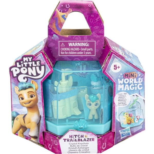 Ігровий набір My Little Pony Mini World Magic Crystal Keychain Hitch Trailblazer (F3872/F5242) - Pampik - 2