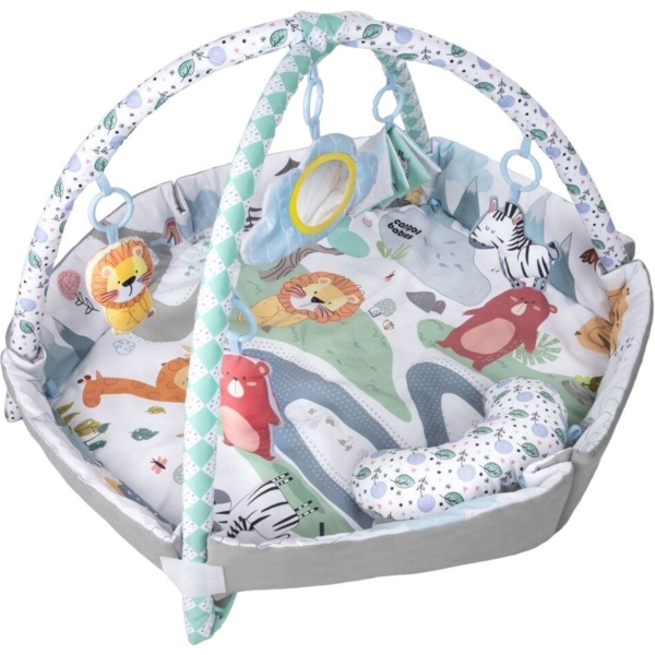 Розвиваючий килимок Canpol babies Safari сірий (81/100) - Pampik