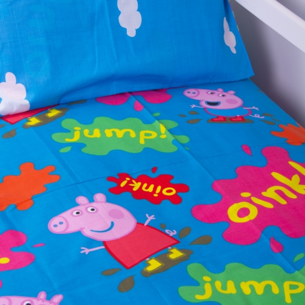 Комплект постільної білизни MirSon Kids Time 17-0507 Peppa, дитячий - Pampik - 8