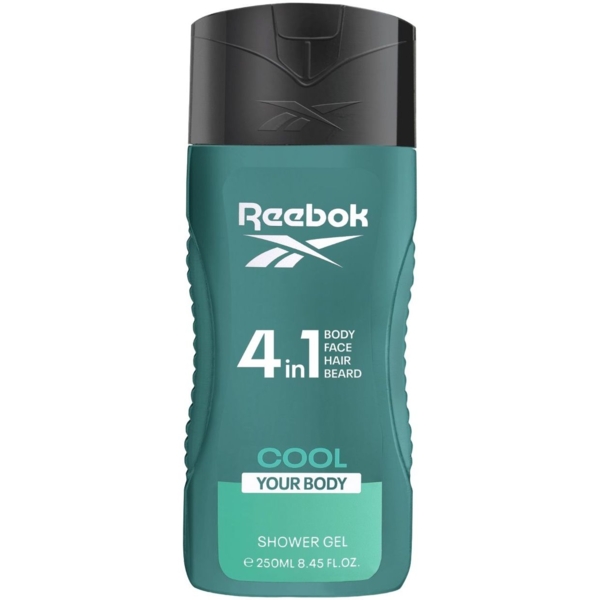 Гель для душу Reebok Cool your body, 250 мл - Pampik