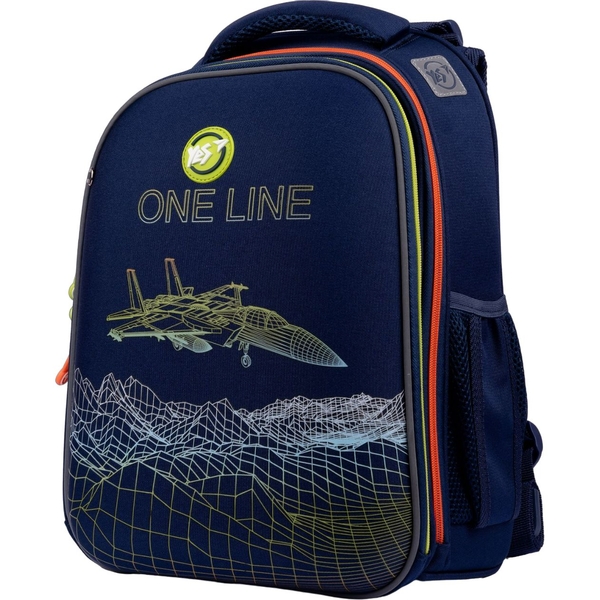 Рюкзак каркасний Yes H-12 Aircraft, синий (559023) - Pampik