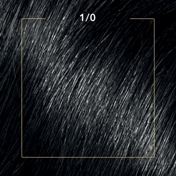 Стойкая крем-краска для волос Wella Color Perfect 1/0, Черный - Pampik - 2