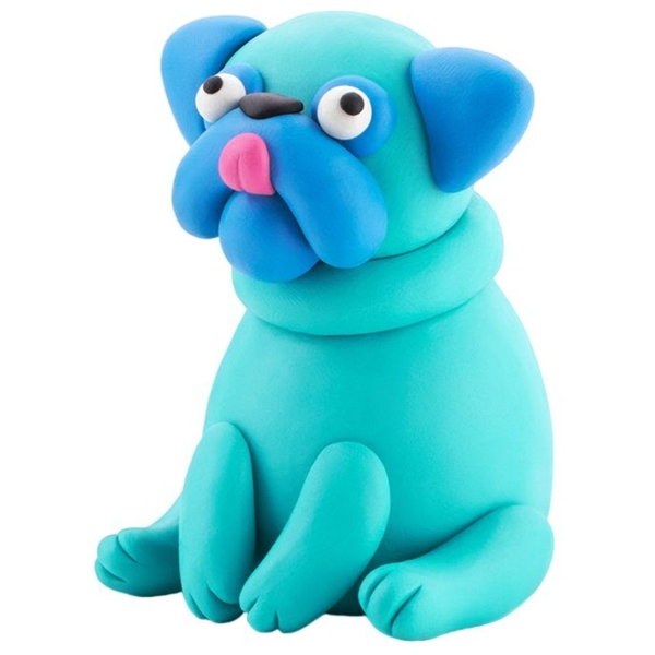 Набір пластиліну Ліпака Собачі історії Мопс (30122-UA01) - Pampik - 3