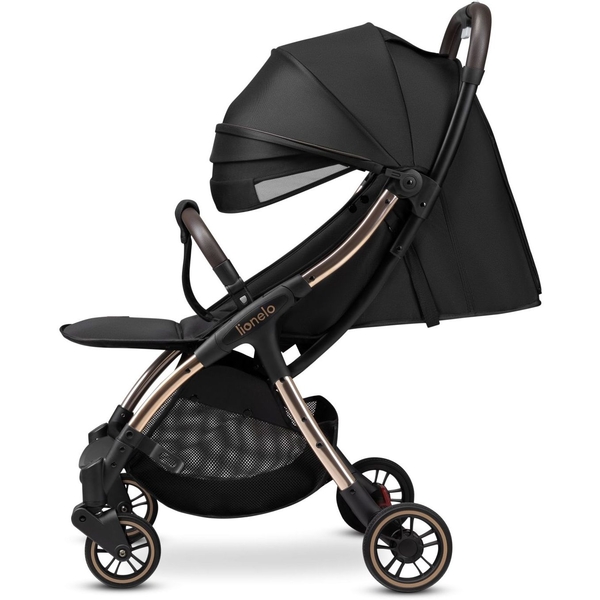 Прогулянкова коляска Lionelo Julie One Black Gold, чорна (LO-JULIE ONE BLACK GOLD) - Pampik - 7