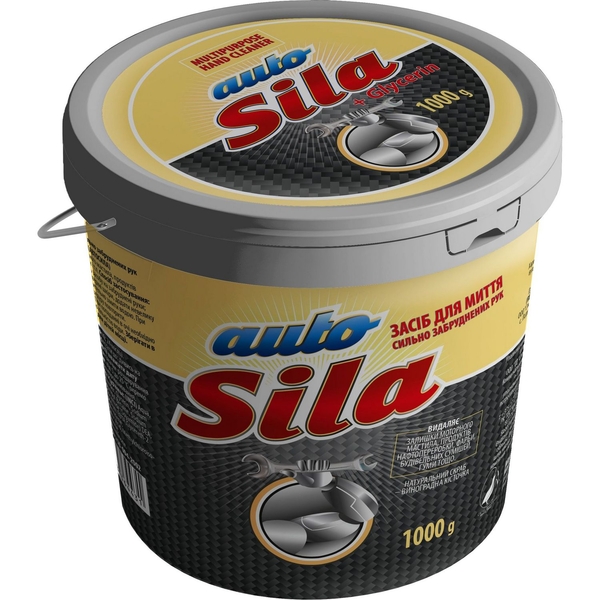 Засіб для миття сильно забруднених рук Autosila, 1 кг - Pampik