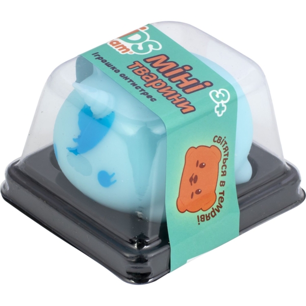 Іграшка-антистрес Kids Team Міні тварини Єдиноріг, що світиться в темряві в асортименті (CKS-10650_1) - Pampik - 10