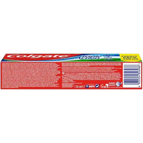 Зубна паста Colgate Triple Action Original Mint, 150 мл - Pampik - 4