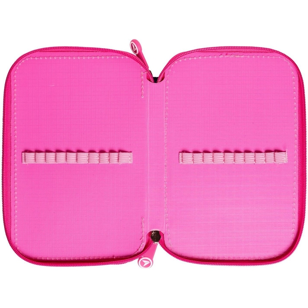 Пенал жесткий Yes HP-01 Puppy, 13х21х4 см, черный с розовым (533344) - Pampik - 4