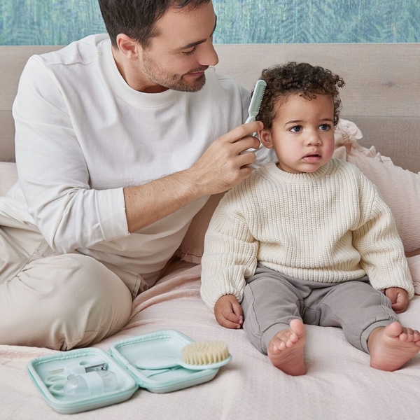 Набір для догляду за малюком Miniland Babykit Mint (89509) - Pampik - 4