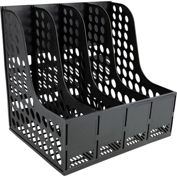 Лоток для документів Axent черный 31x24x26 см (4042-01-A) - Pampik