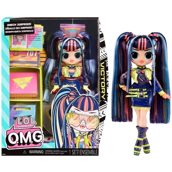 Лялька L.O.L. Surprise O.M.G. S8 Вікторія, з аксесуарами (591504) - Pampik