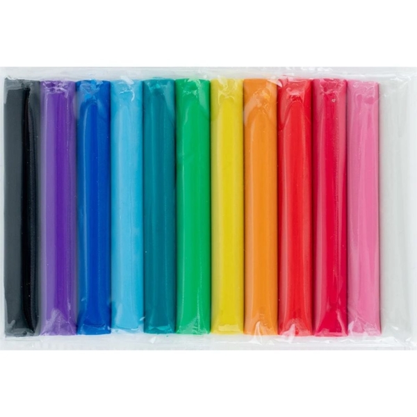 Пластилін восковий Kite Hot Wheels 12 кольорів 200 г (HW23-086) - Pampik - 2