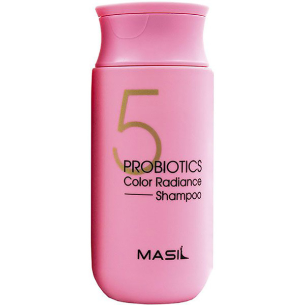Шампунь Masil 5 Probiotics Color Radiance Shampoo, з пробіотиками для захисту кольору волосся, 150 мл - Pampik