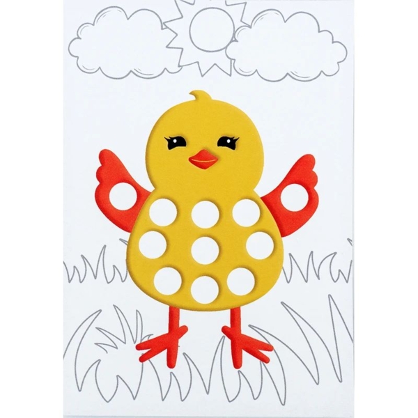 Набор Kite Лепи и развивайся 6 цветов и 5 карточек (K23-326-1) - Pampik - 10