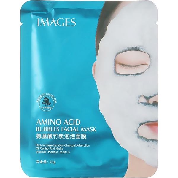 Маска для обличчя Images Bubbles Mask Amino Acid, 25 г - Pampik