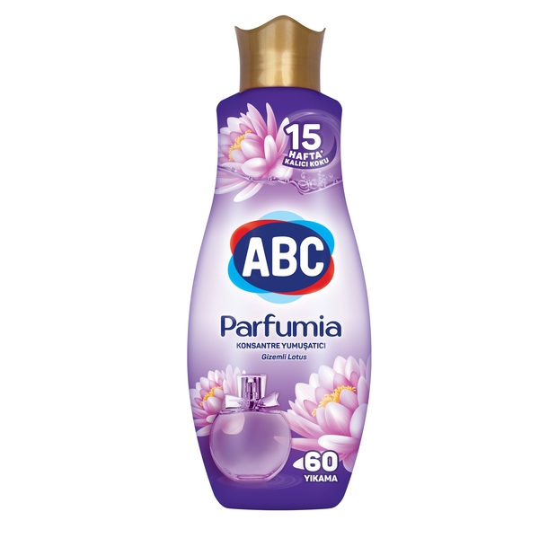 Парфумований кондиціонер - ополіскувач ABC Таємничий лотос, суперконцентрат для білизни, 1440 мл - Pampik