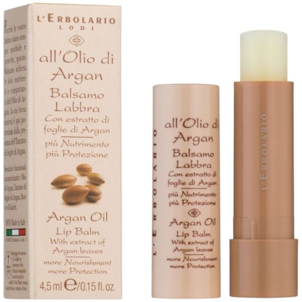 Бальзам для губ L'Erbolario Balsamo Labbra з аргановою олією 4.5 мл - Pampik