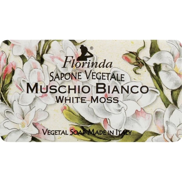 Мило натуральне Florinda Білий мускус, 100 г - Pampik