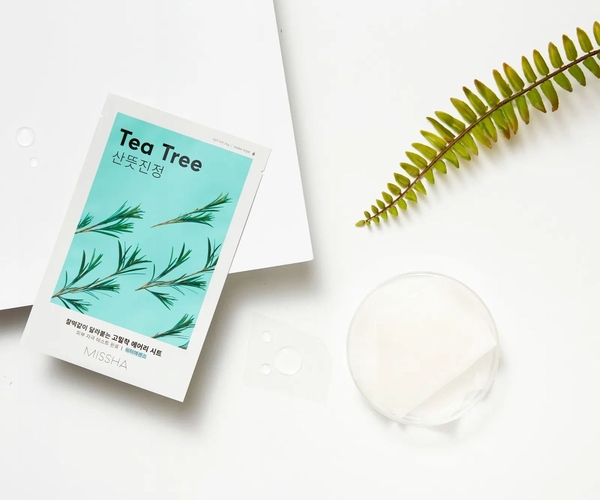 Тканинна маска Missha Airy Fit Sheet Mask Tea Tree з екстрактом чайного дерева 19 г - Pampik - 3