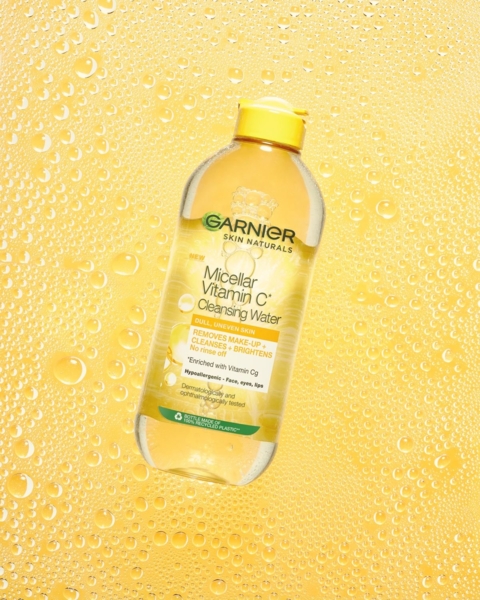 Міцелярна вода Garnier Skin Naturals з вітаміном С для тьмяної шкіри 400 мл - Pampik - 7