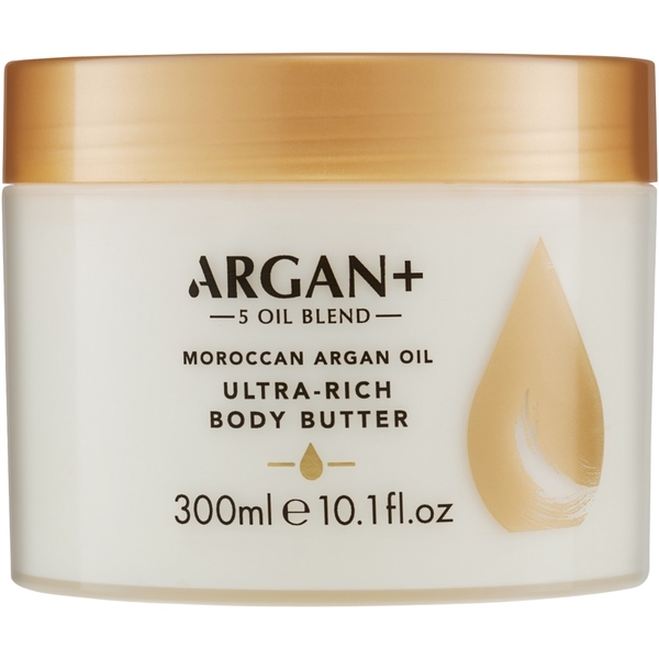 Масло для тіла Argan+ Moroccan Argan Oil Ultra-Rich, 300 мл - Pampik