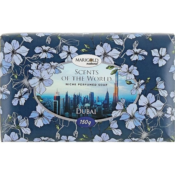 Мило тверде Marigold Natural Scents of the World Дубаї, 150 г - Pampik