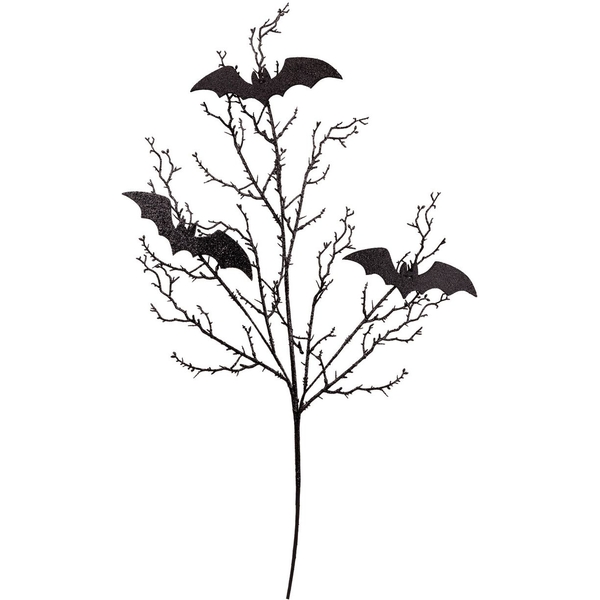 Веточка декоративная Yes! Fun Хэллоуин Black Night 94 см чорная (974310) - Pampik