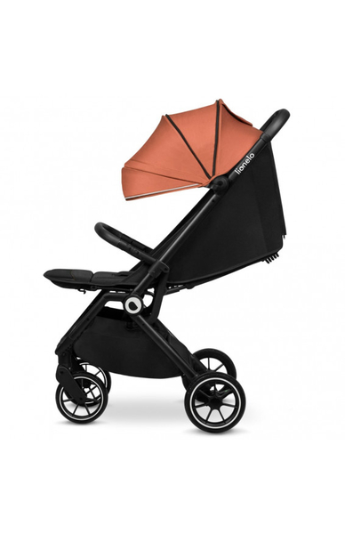 Прогулянковий візок Lionelo Cloe Brown Rust, коричневий (LO-CLOE BROUN RUST) - Pampik - 3