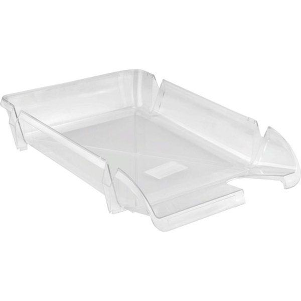 Лоток для документів Axent прозорий 36.5x27.5x7 см (D4002) - Pampik