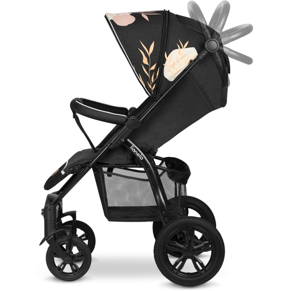Прогулянкова коляска Lionelo Annet Tour Lovin, чорна (LO-ANNET TOUR LOVIN) - Pampik - 8