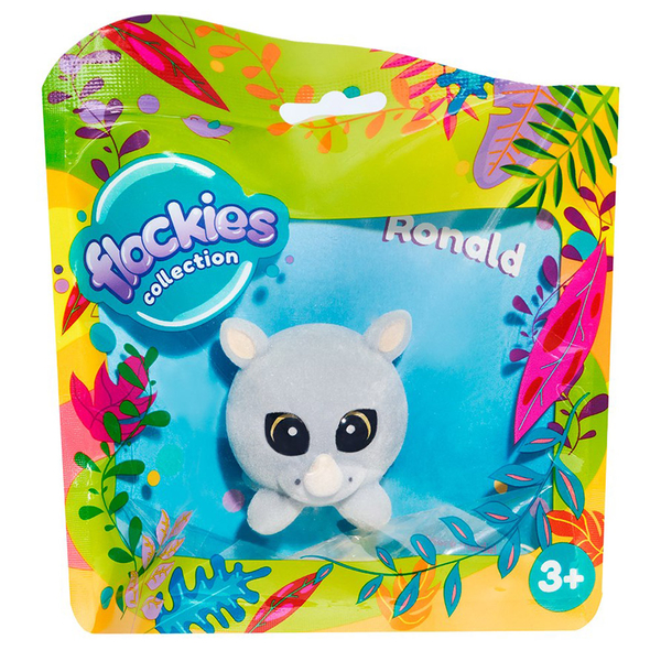 Колекційна фігурка Flockies Носоріг Рональд (FLO0106) - Pampik - 3