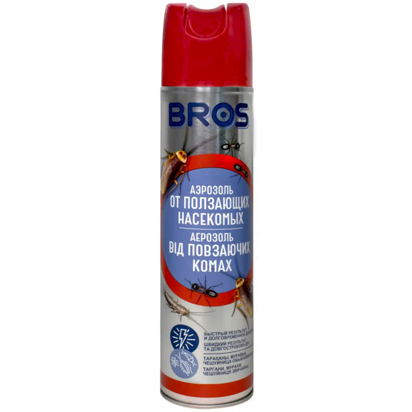 Аерозоль від повзаючих комах Bros 400 мл - Pampik