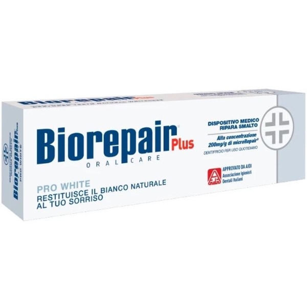 Професійна зубна паста Biorepair Plus Pro White, 75 мл - Pampik - 2