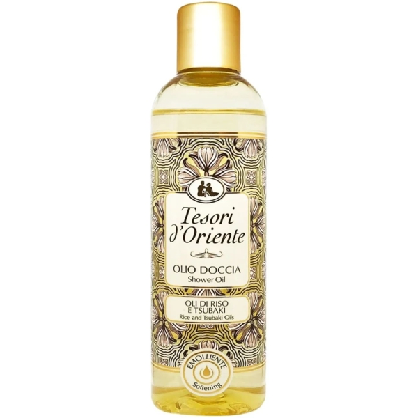 Олія для душу Tesori d'Oriente Цубакі та Рис, 250 мл - Pampik