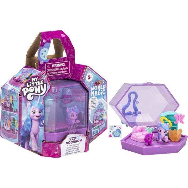 Ігровий набір My Little Pony Mini World Magic Crystal Keychain Izzy Moonbow (F3872/F5244) - Pampik