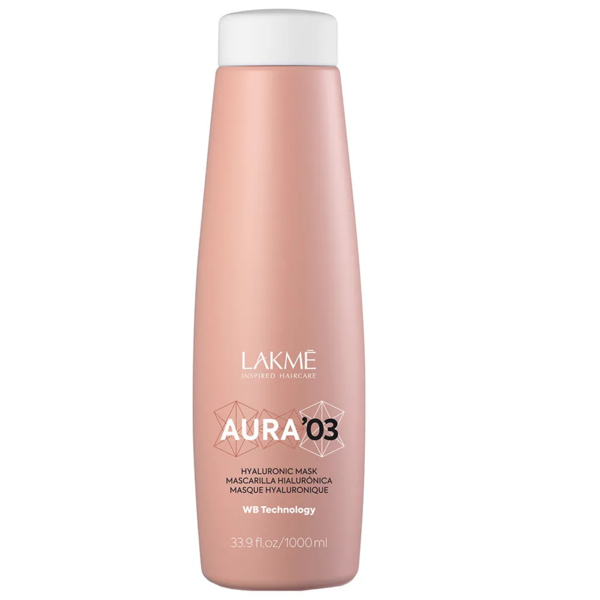 Гиалуроновая маска для волос Lakme Aura '03 Hyaluronic Mask 1 л - Pampik