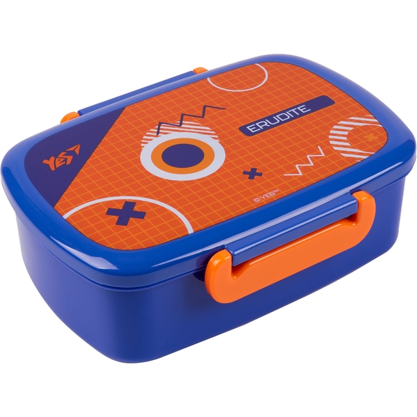 Ланч-бокс Yes Erudite, 750 мл, синий (707939) - Pampik