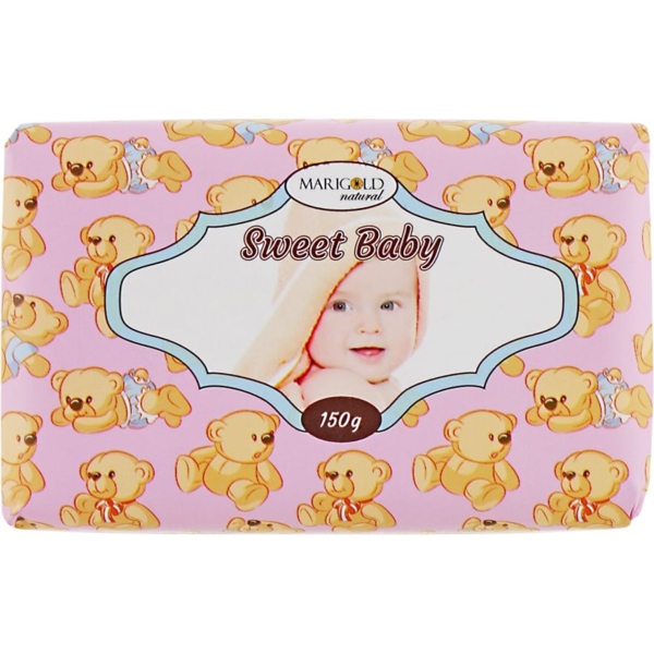 Мило дитяче тверде Marigold Natural Sweet baby, 150 г - Pampik