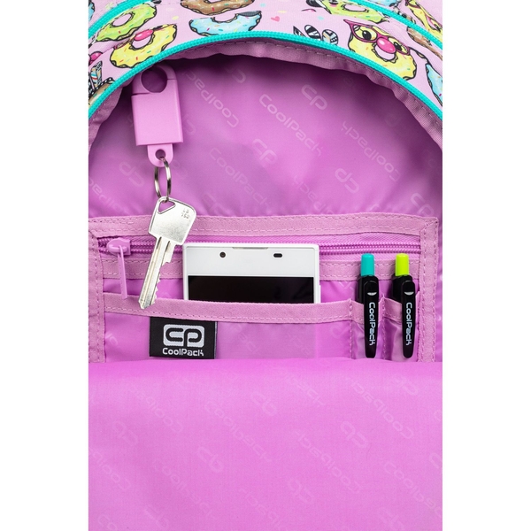 Рюкзак CoolPack Joy S Happy Donuts, 21 л, 39х28х17 см (F048665) - Pampik - 5